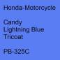 Preview: Honda-Motorcycle, Candy Lightning Blue Tricoat, PB-325C.